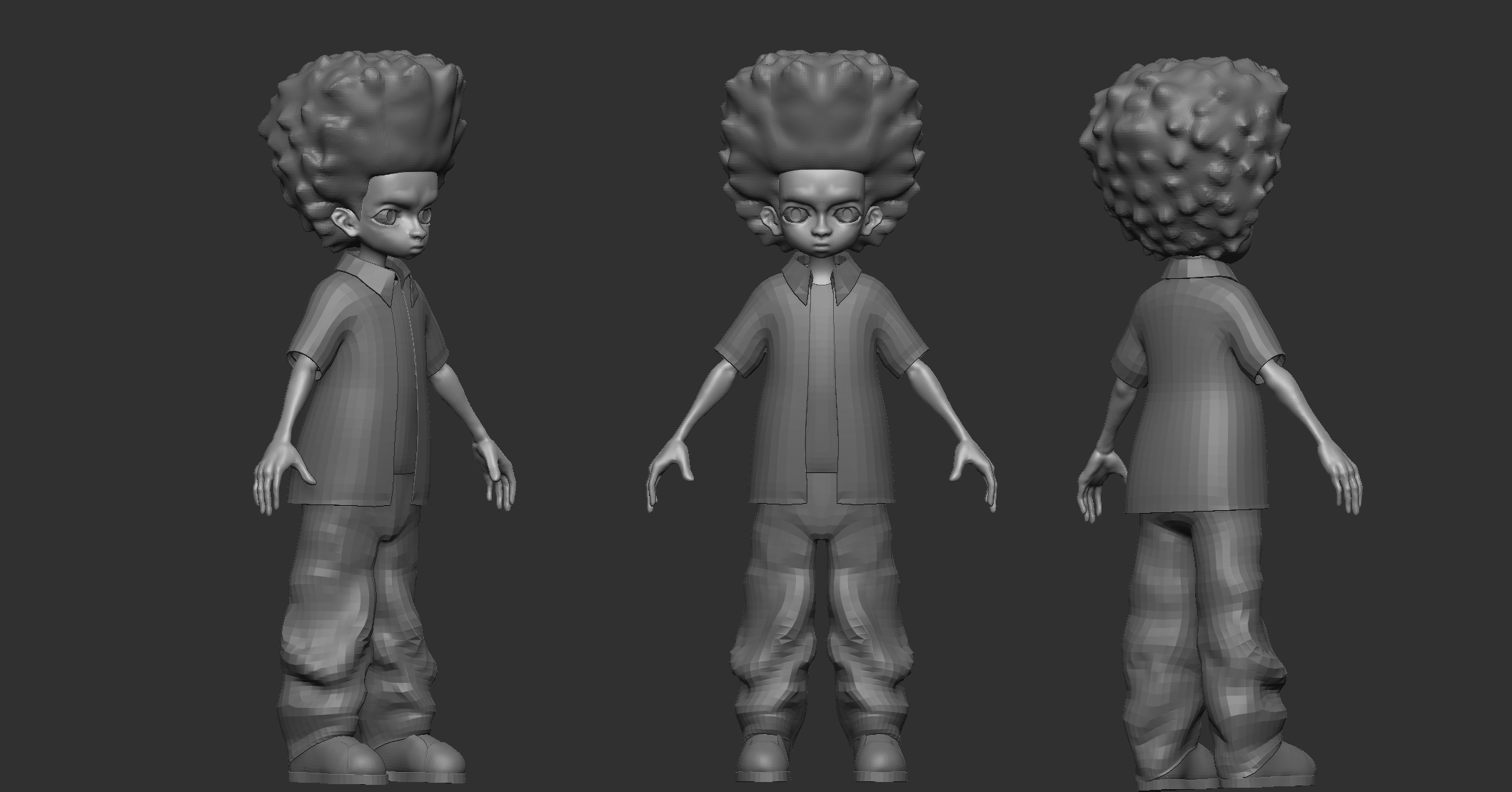 Huey — Toon Stylized Character