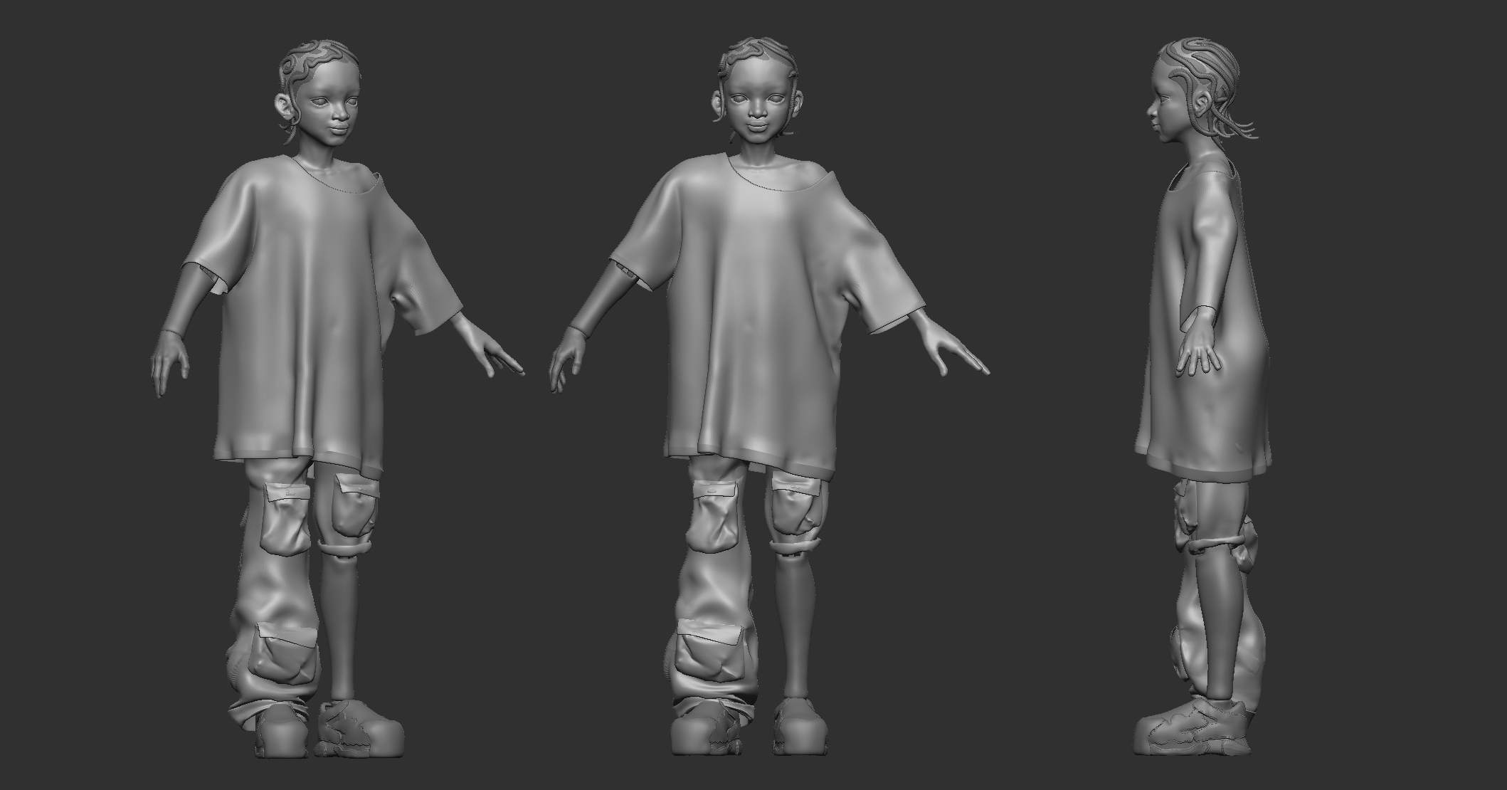 Pug — Stylized Female Character