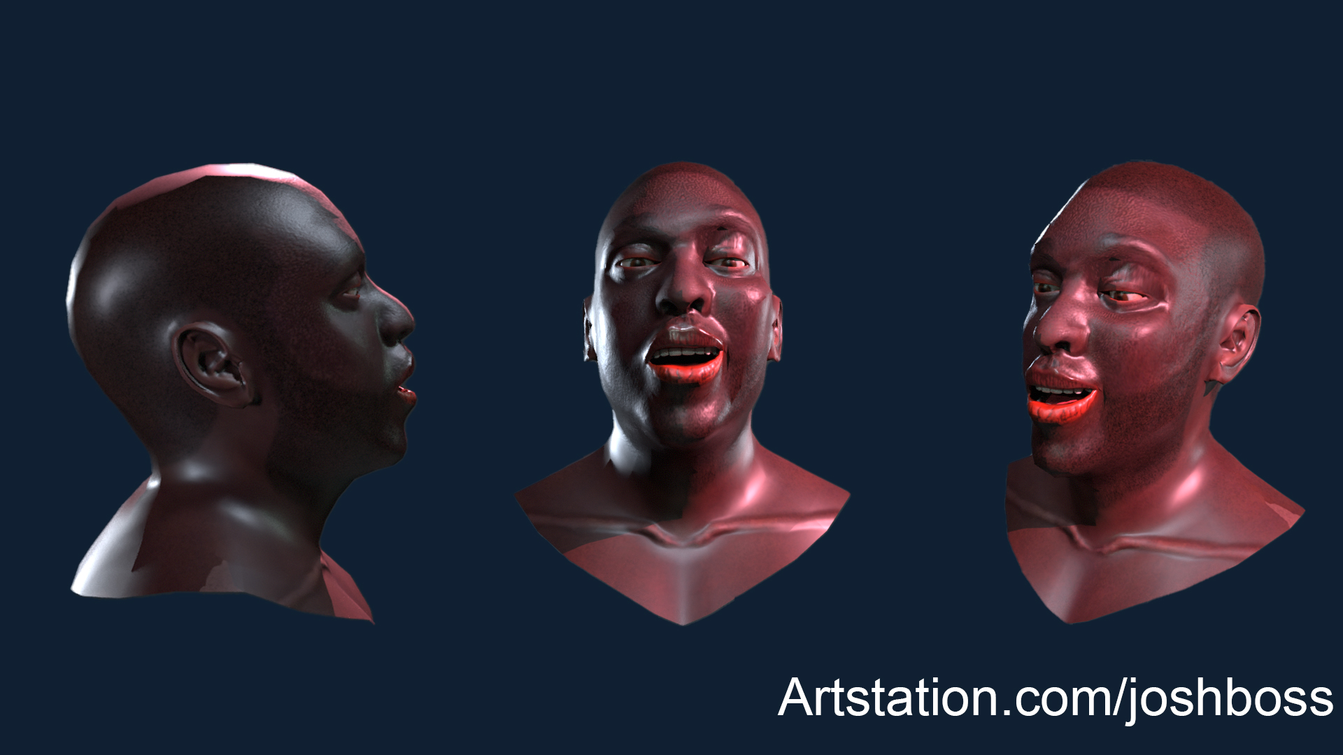 Self Study v1 — Self Portrait Sculpt